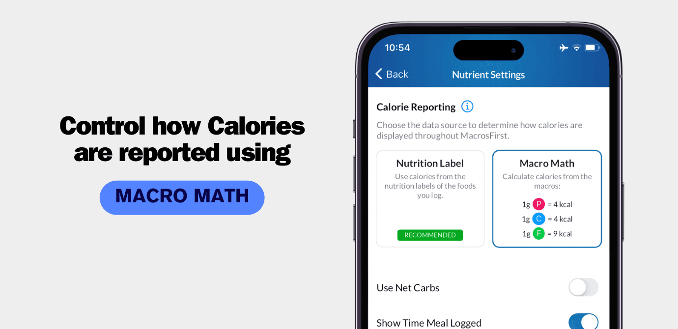 App update: Introducing Macro Math - version 2.1.36